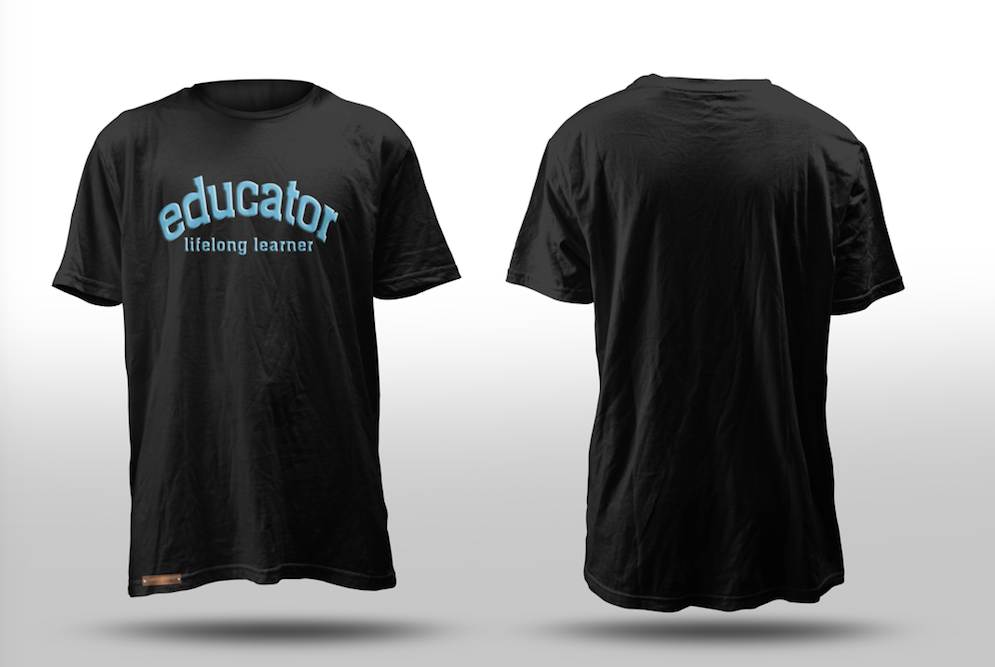 Educator Short Sleeve Black T-Shirt
