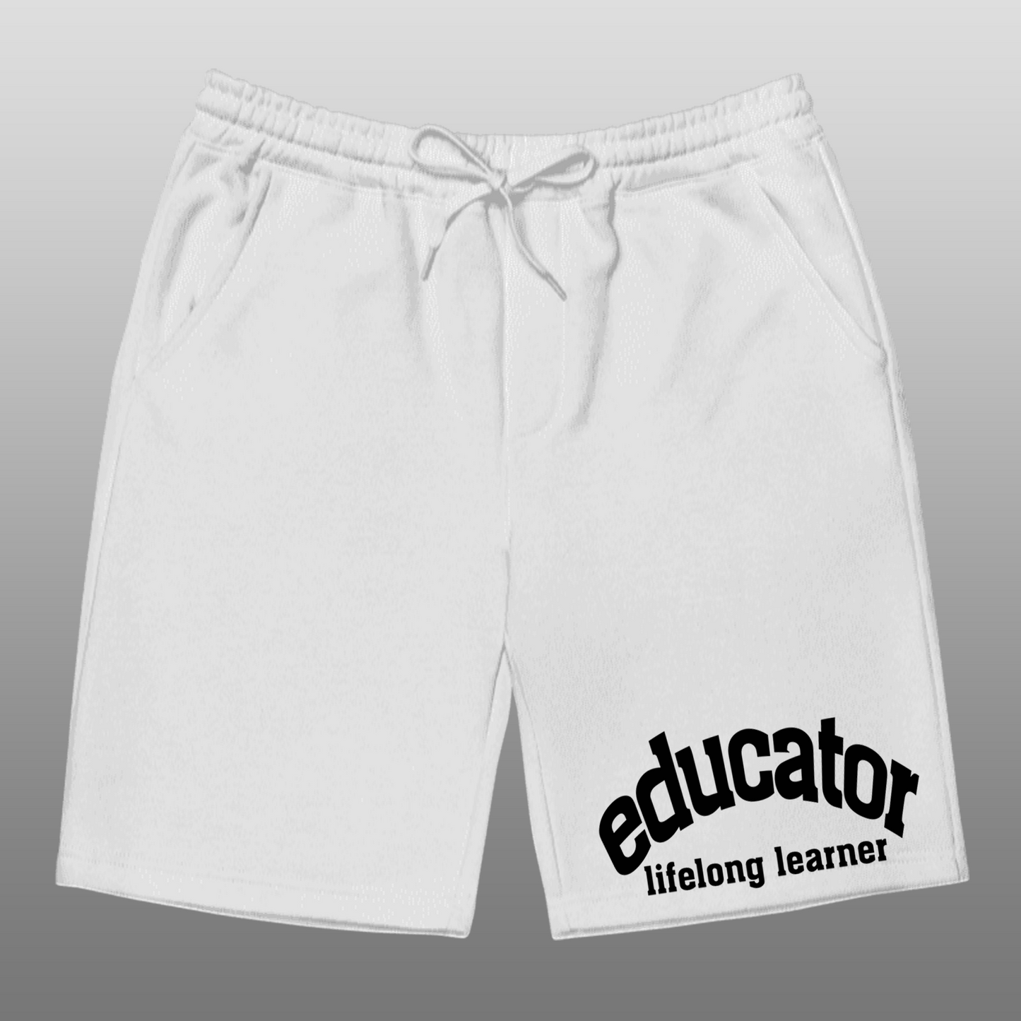 Educator White Shorts