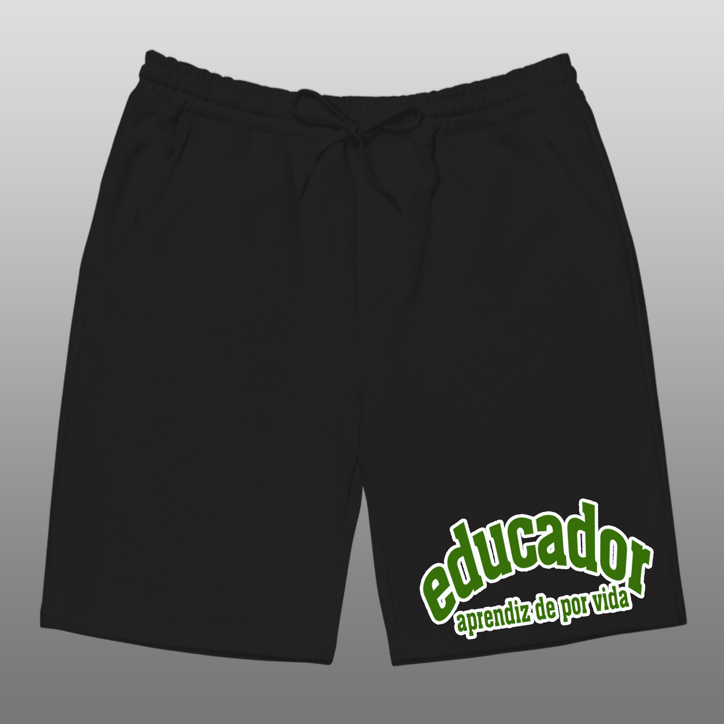 Educator (Spanish) Black Shorts