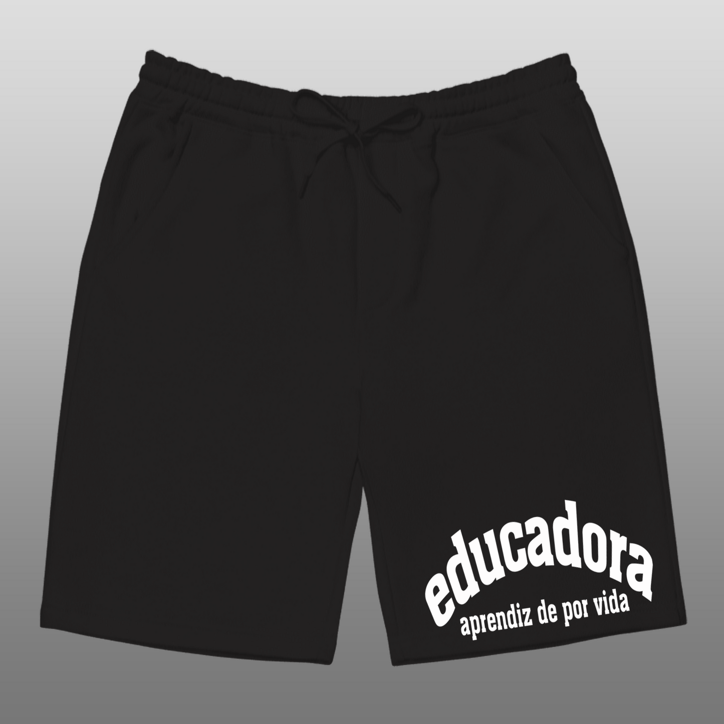 Educator (Spanish) Black Shorts