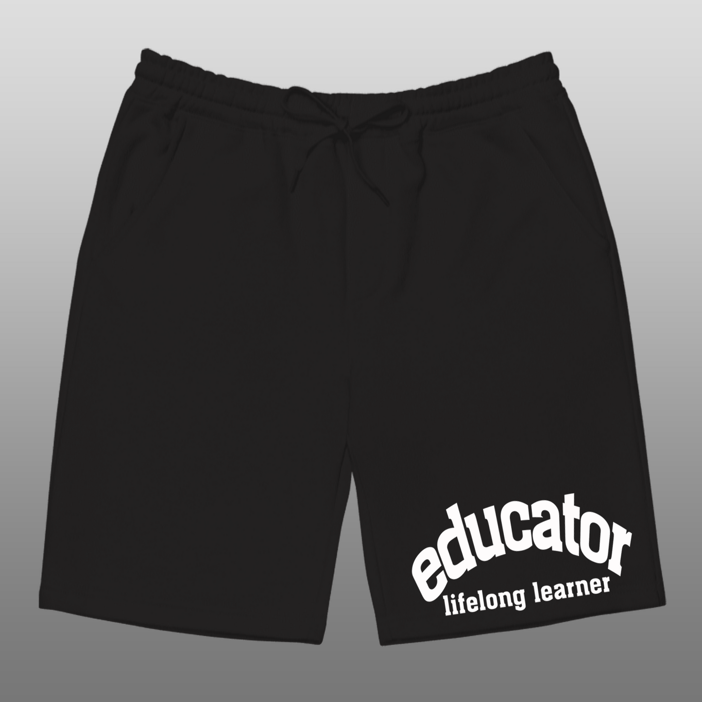 Educator Black Shorts