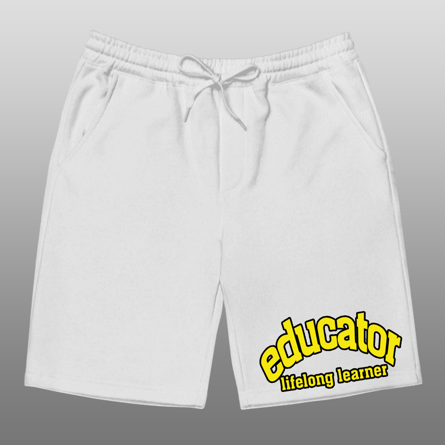 Educator White Shorts