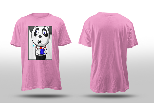 Educator Panda "Shocked" Short Sleeve T-Shirt