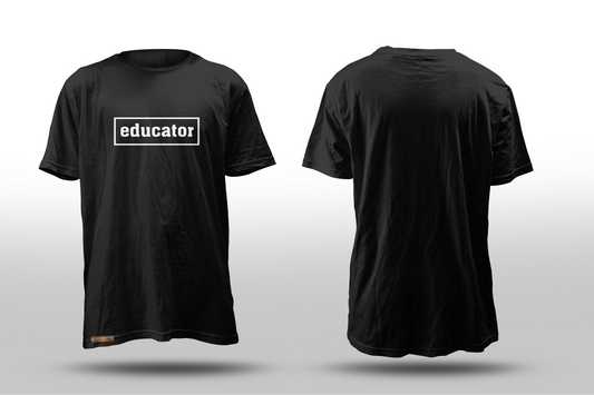 Educator Box Short Sleeve Black T-Shirt